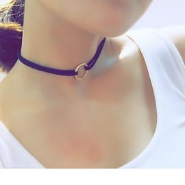 Necklace Choker Necklaces / Pendant Necklaces Jewelry Halloween / Party / Daily / Casual Fashion Alloy Gold 1pc Gift