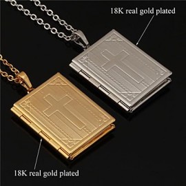 Necklace Pendant Necklaces / Lockets Necklaces / Pendants Jewelry Platinum Plated / Gold Plated Wedding / Party / Daily / Casual Silver