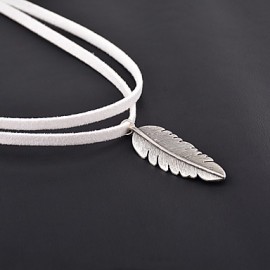 Necklace Choker Necklaces Jewelry Wedding / Party / Daily / Casual Fashionable Alloy Silver 1pc Gift