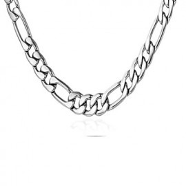 Necklace Chain Necklaces Jewelry Stainless Steel / Titanium Steel Wedding / Party / Daily / Casual Silver 1pc Gift