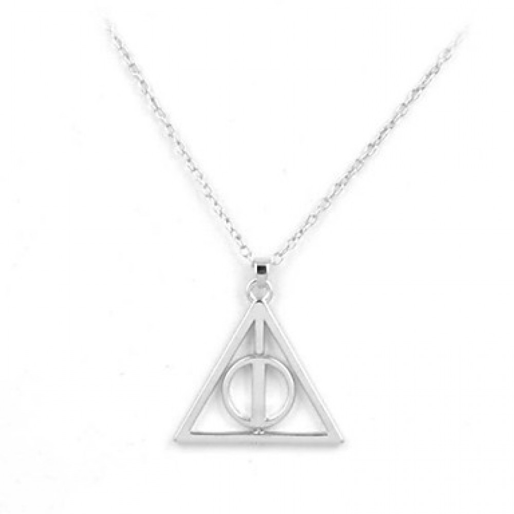 Resurrection Stone Alloy Movie Pendant Necklace(1 Pc)