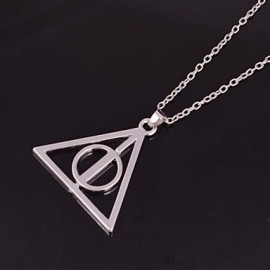 Resurrection Stone Alloy Movie Pendant Necklace(1 Pc)