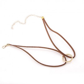 Necklace Choker Necklaces / Pendant Necklaces Jewelry Halloween / Party / Daily / Casual Fashion Alloy Gold 1pc Gift