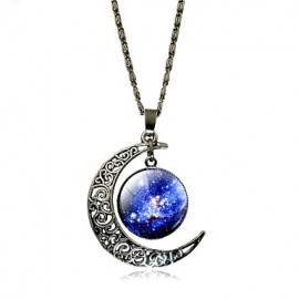 Necklace Pendant Necklaces Jewelry Halloween / Business / Gift / Party Moon Adjustable Alloy Gold 1pc Gift