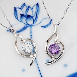 Women's 925 Silver High Quality Handwork Elegant Necklace