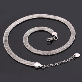 Chunky Chain Necklace 18K Real Gold Plated Stainless Steel Choker Necklace Fashion Jewelry