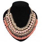  Vintage / Cute / Party /Casual Alloy / Imitation Pearl / Resin / Porcelain Statement Necklaces